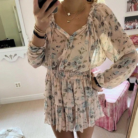 Love Shack Fancy popover dress size S - Picture 2 of 2